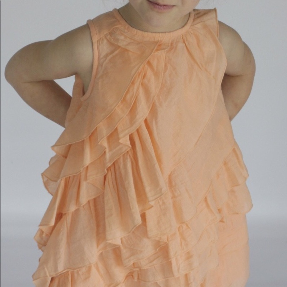 Girl's Ruffle Dress - Picture 2 of 4
